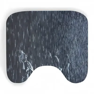 Lara In The Rain Toilet Bowl Mat