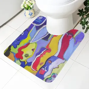 Woman Talk Toilet Bowl Mat