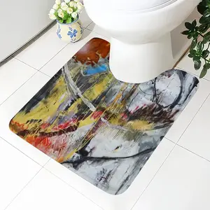 Chaos Toilet Bowl Mat