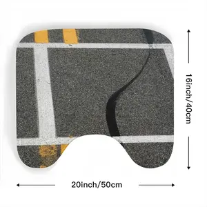 Road Rage#87 Toilet Bowl Mat