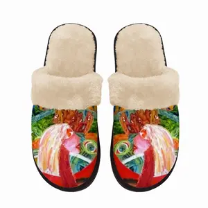 Men Relevation Fuzzy Slippers