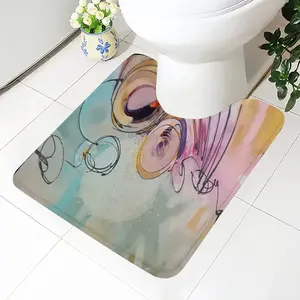 Salt Water Taffy Toilet Bowl Mat