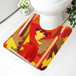 Autumn Toilet Bowl Mat