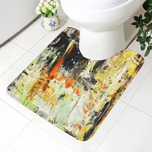 Mysterious Wave Toilet Bowl Mat