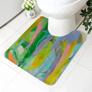 Silent Heart Toilet Bowl Mat