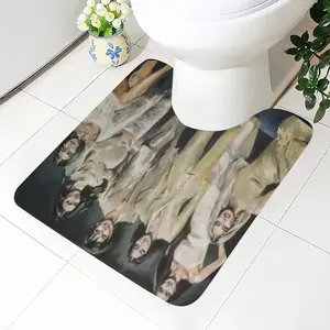 Kardashian Jenner Family Toilet Bowl Mat