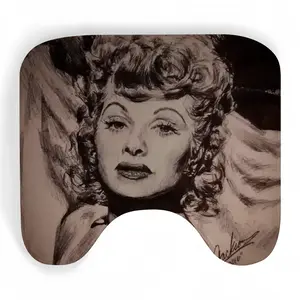 Lucille Ball Toilet Bowl Mat