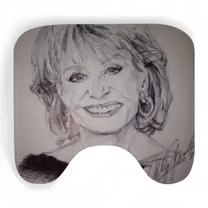 Barbara Walters Toilet Bowl Mat