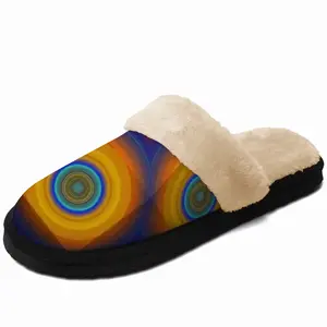 Men Over The Rainbow Fuzzy Slippers