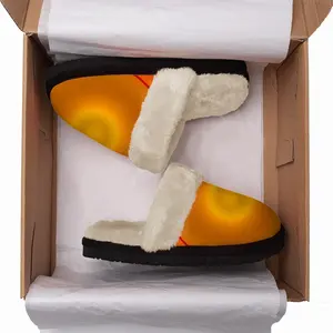 Men Couette-Huard Accorde Fuzzy Slippers