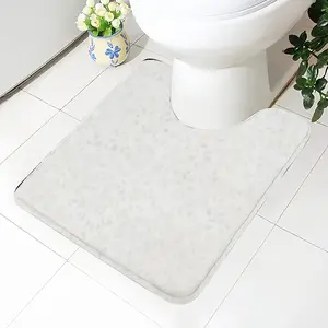 Bloomers White Toilet Bowl Mat