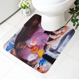 Not A Fuck Shall Be Given Toilet Bowl Mat