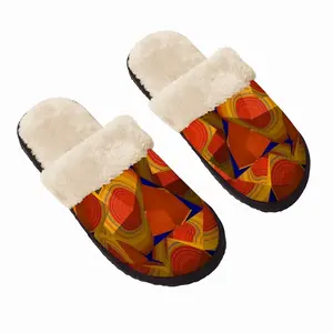 Men Kabuki Fuzzy Slippers