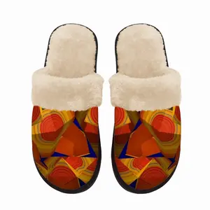 Men Kabuki Fuzzy Slippers