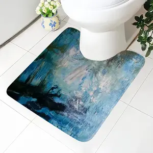 The Big Jump Bravery Test Toilet Bowl Mat