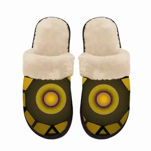 Men Manpower Fuzzy Slippers