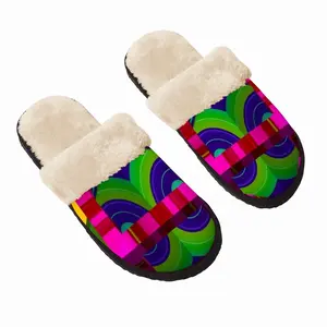 Men Getsu (Moon) Fuzzy Slippers