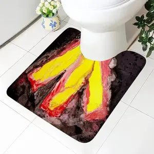 The New Religion Toilet Bowl Mat