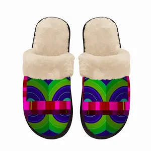 Men Getsu (Moon) Fuzzy Slippers