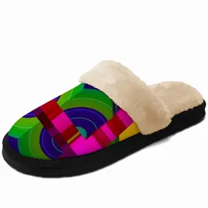 Men Getsu (Moon) Fuzzy Slippers