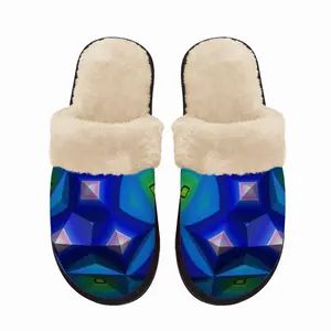 Men Cartoon Fuzzy Slippers