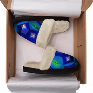 Men Cartoon Fuzzy Slippers