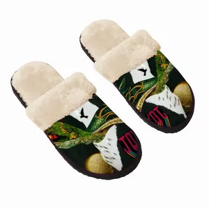 Men Untitled Fuzzy Slippers