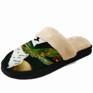 Men Untitled Fuzzy Slippers