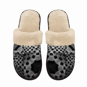 Men Reptile Fuzzy Slippers