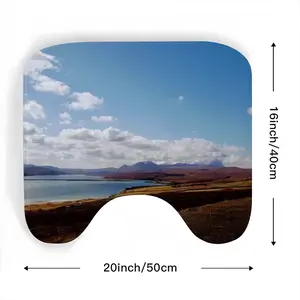 Snowy Mountains Of Tongue Toilet Bowl Mat