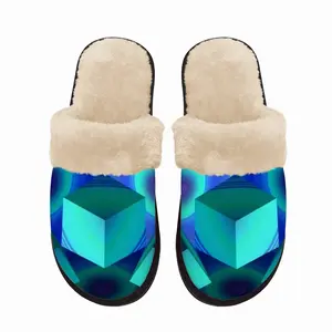 Men Confusion Fuzzy Slippers