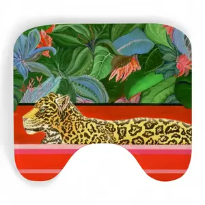 The King Of The Jungle Toilet Bowl Mat