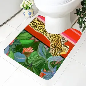 The King Of The Jungle Toilet Bowl Mat