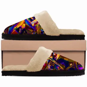 Men Matiere Fuzzy Slippers