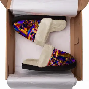 Men Matiere Fuzzy Slippers