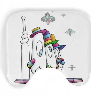 Cotton Candy In The Sky Toilet Bowl Mat