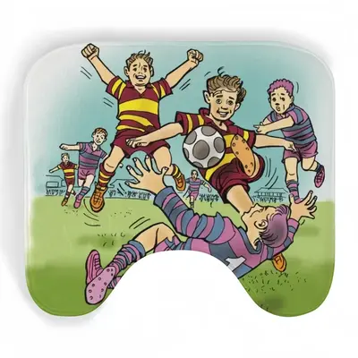 The Winning Goal Toilet Bowl Mat