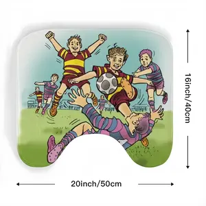 The Winning Goal Toilet Bowl Mat