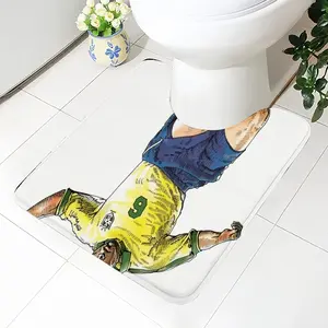 The Bullet Man Toilet Bowl Mat