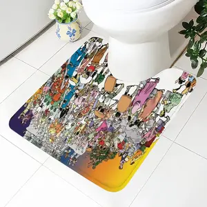 Rebuild And Rejoice Toilet Bowl Mat