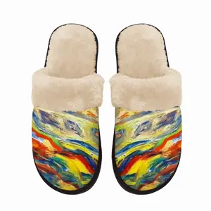 Men The Perfect Storm Fuzzy Slippers