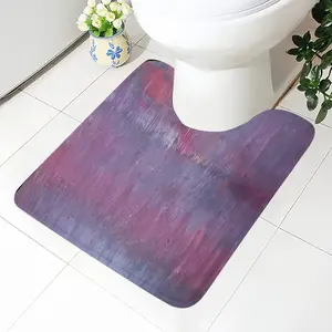 Red Storm Toilet Bowl Mat