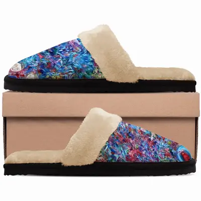 Men Summer Night Dream Fuzzy Slippers