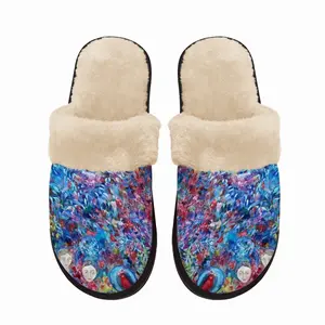 Men Summer Night Dream Fuzzy Slippers