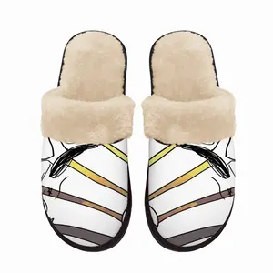 Men Butterfly Fuzzy Slippers