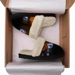 Men Memory Fuzzy Slippers