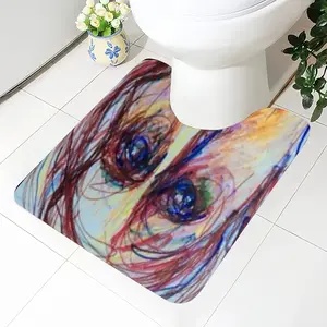 Greet Greet Greet Toilet Bowl Mat