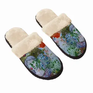 Men Growth Fuzzy Slippers