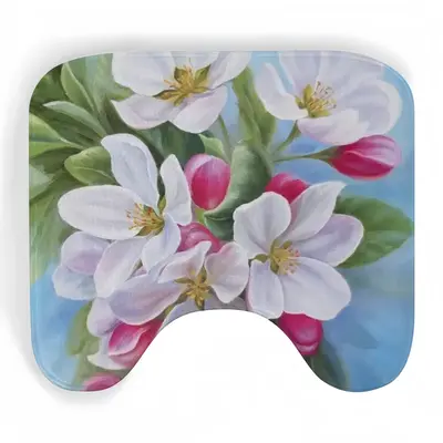 Apple Blossom Toilet Bowl Mat