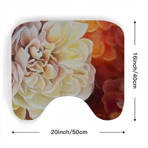 Roses Toilet Bowl Mat